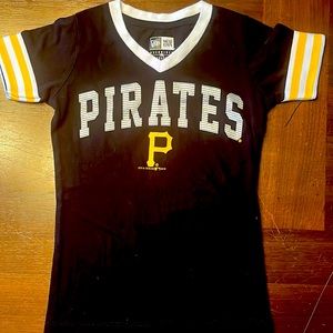 Girls New Era Pittsburgh Pirates Short Sleeve Tee